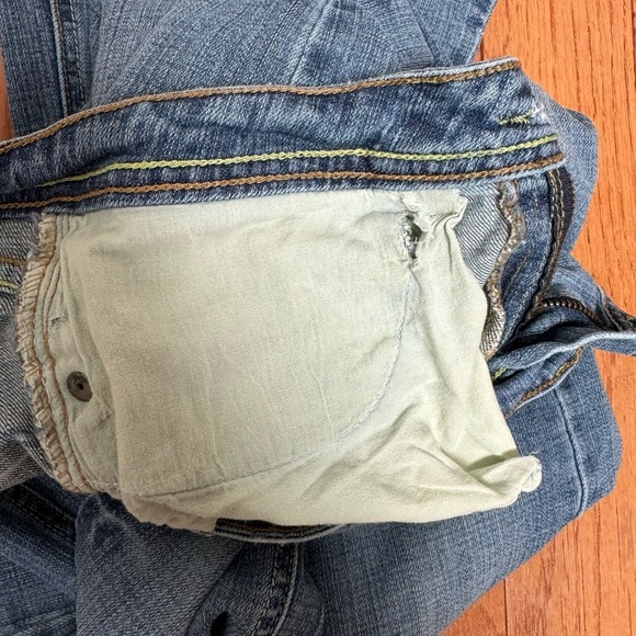Cache Y2K Embellished Jeans Light Wash Size 4 - Picture 8 of 13